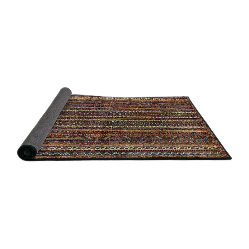 Tapis abstrait moderne 663, Rond 7 pi