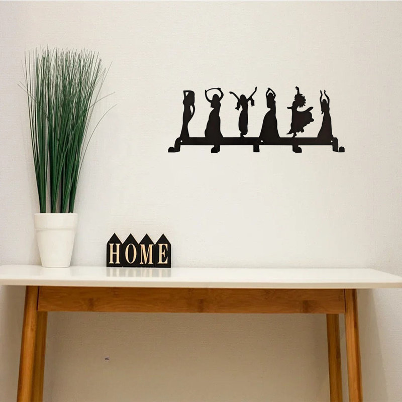 Porte-clés en métal Dance Design