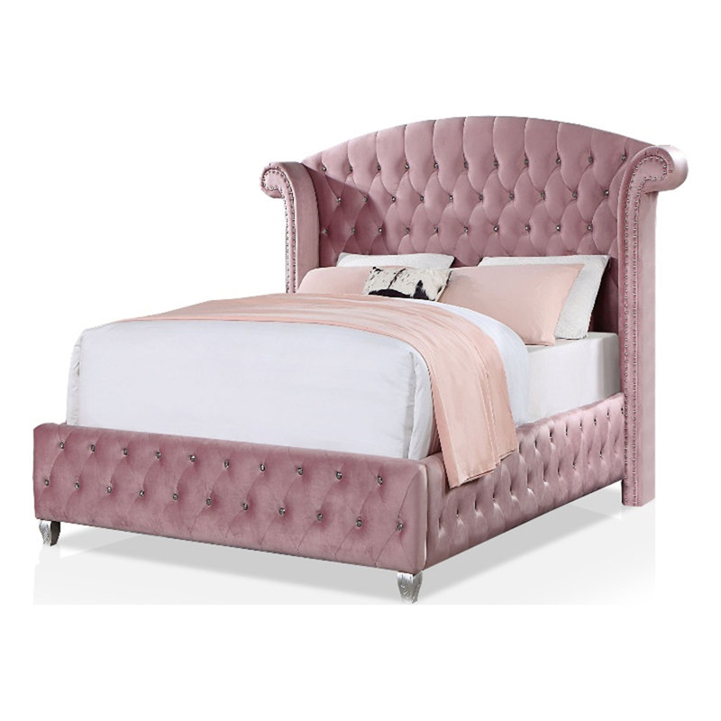 Meuble de chambre Glam Contemporary Flannelette