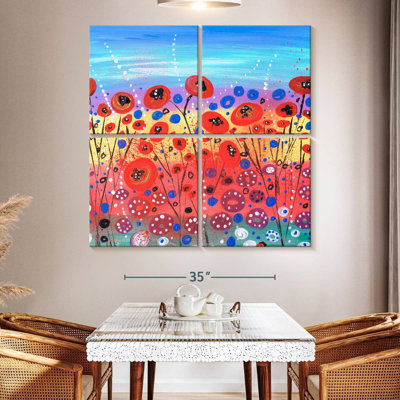 Floraison en été