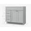 Disar 36'' Single Bathroom Vanity Base Only in White-111464865