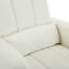 Chaise berçante d'appoint rembourrée avec coussin