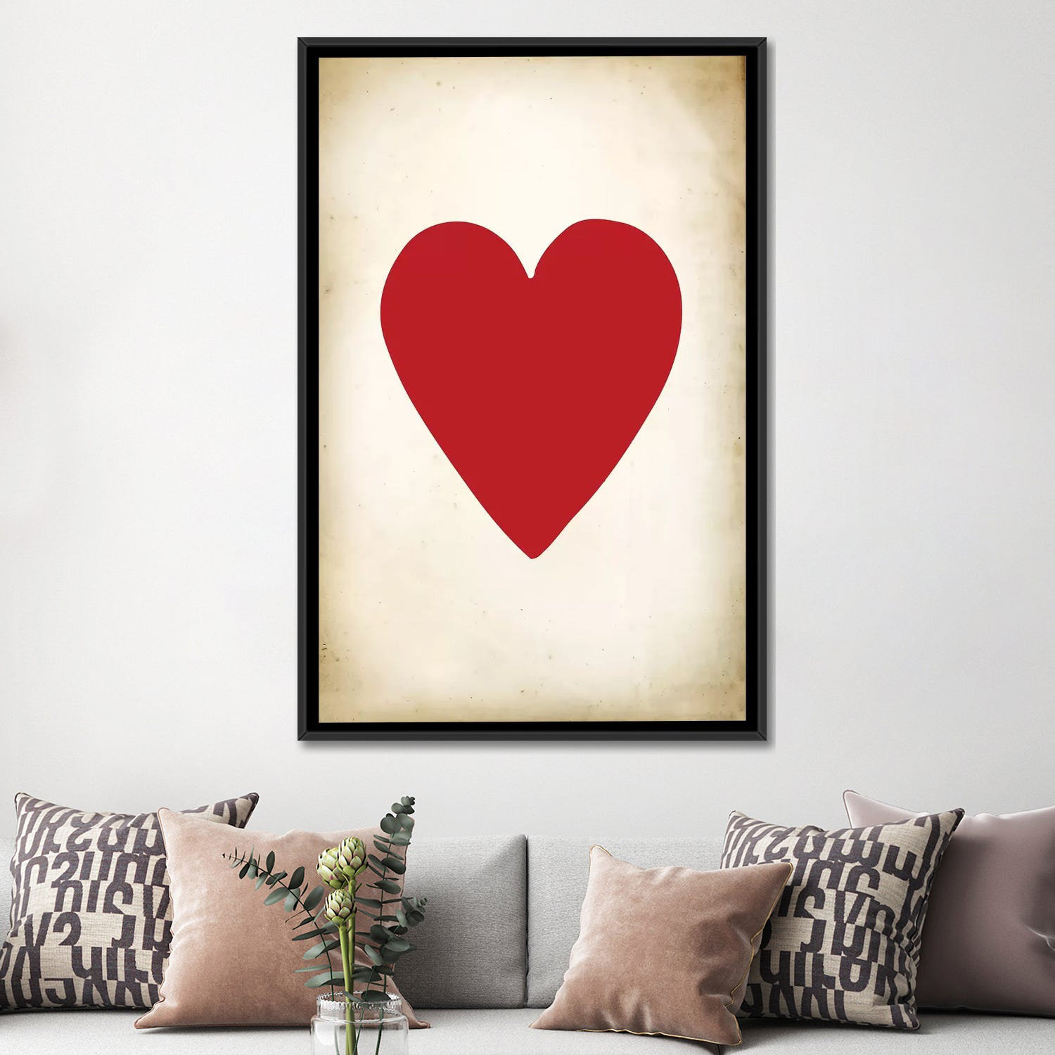 Ebern Designs Pieces Of My Heart On Canvas by Sydney Edmunds Painting &  Reviews