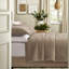 Polyester and Velvet Geometric Shapes Coverlet Set