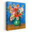 Vase avec fleurs, impression d'art contemporain classique coloré-133315488