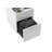 Centro 15.25'' Wide 2 -Drawer Mobile File Cabinet