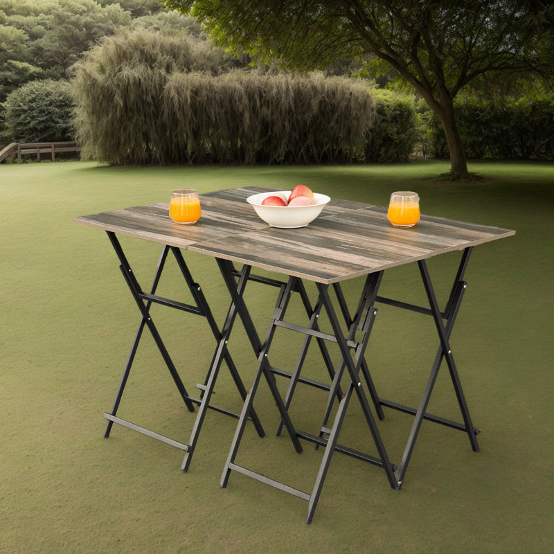 Ensemble de tables-plateaux (ensemble de 4)