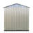 Cream White 5Ftx3ft Outdoor Garden Tool Shed With Apex Roof, New Design Combining Color Scheme, Aluminum Alloy Frame For Rust - Proof Structure, Ventilated To Reduce , Overlapping Wall Panels-125090353-125090355