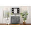 Meuble-lavabo 36 po avec lavabo supérieur, armoire à miroir Royal, armoire de rangement moderne avec 2 portes à fermeture douce et 2 tiroirs, meuble-lavabo simple-347927651