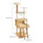 Esmildo 57.9'' H Multi-Level Cat Tree for Kitten Cats Pets