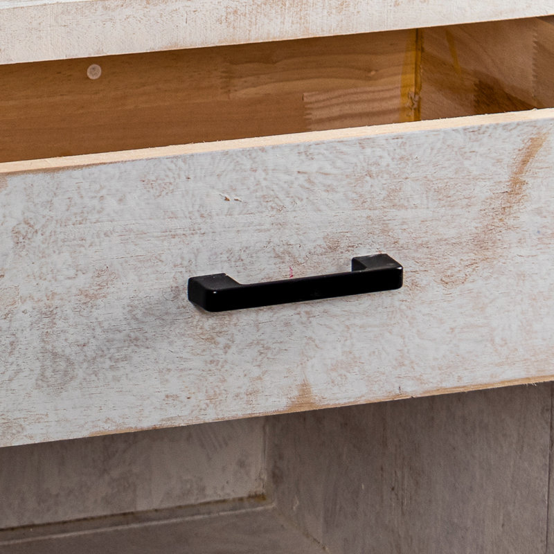 Table de chevet en bois massif Suean