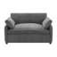 Fauteuil surdimensionné en chenille-554321690