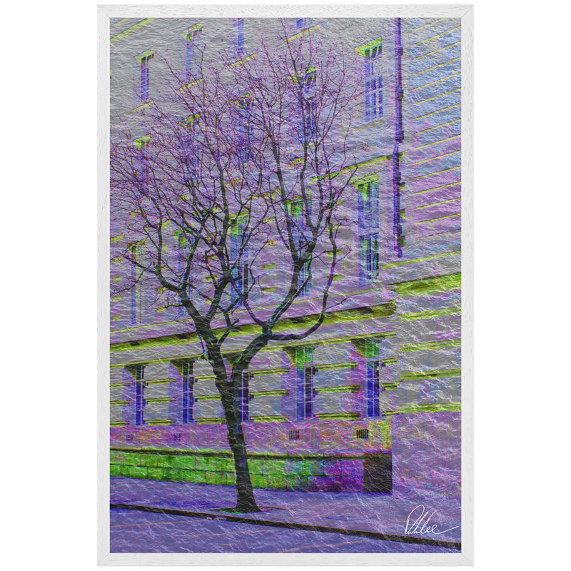 Single Picture Frame Print, 61cm H x 41cm W, White