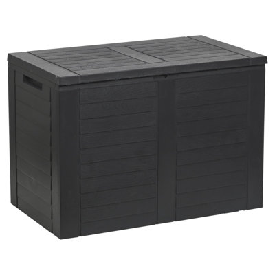 17 Stories Elviera 190 Litre Plastic Lockable Deck Box