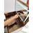 Practical Walnut Vanity Desk With Visible Storage And Comfortable Seat Elegant Table Spacious Drawer-1730289244