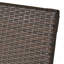 Chaises d'extérieur en osier, 56225,00CHRBRN KD, 4 pièces, chaise
