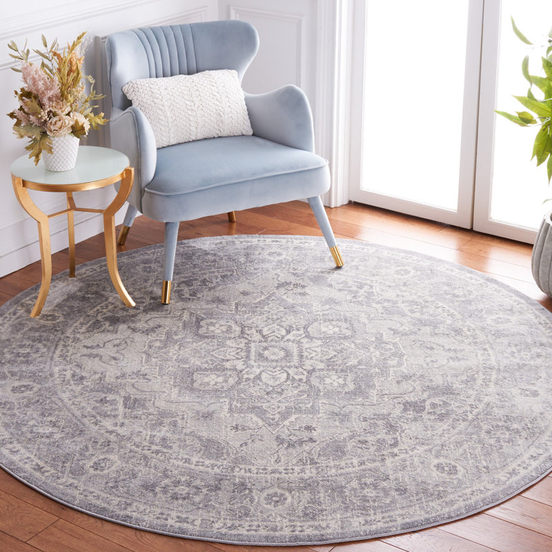 Jace Oriental Rug, Round 6'7"