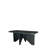 Askins Rectangular Dining Table for 6 with Sculptural Wood Base and Curved Edge Top – Modern Statement Dining Table-1212320040