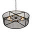 Paloma Golpe 12 - Light Drum Chandelier