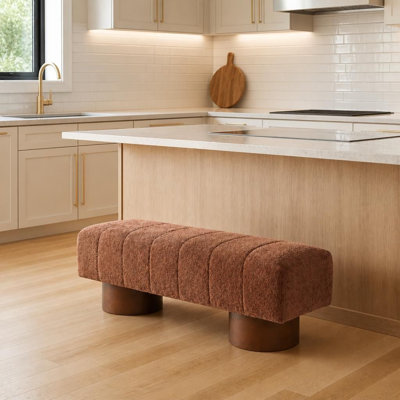 Banc de salle à manger rembourré Modern