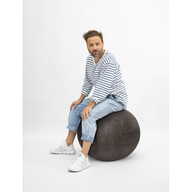 Jonluc Ergonomic Ball Chair, Grey