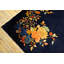 Captivating Midnight Blue Color Antique Deco Chinese Area Rug
