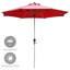 Parasol de marché 9 pi Patterson-2129920670