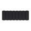 Banc d'appoint rembourré en tissu-406564517