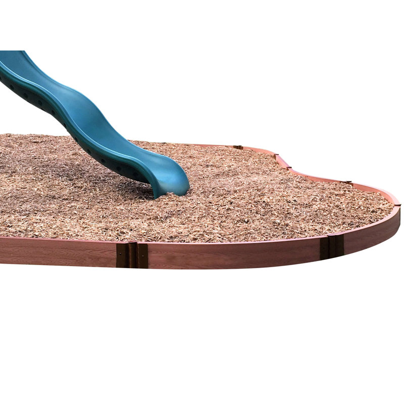 Classic Curved Playground Border, 5.5" H x 192" W x 2" D
