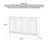 Large Capacity Multi-Tier Solid Wood Shoe Cabinet