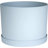 Modern Plastic Indoor/Outdoor Round Planter with Saucer-537478795-537849380
