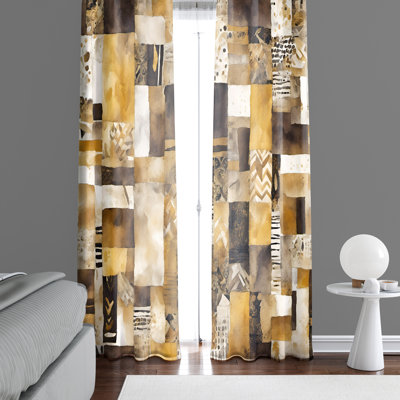 Semi Sheer Curtain Pair