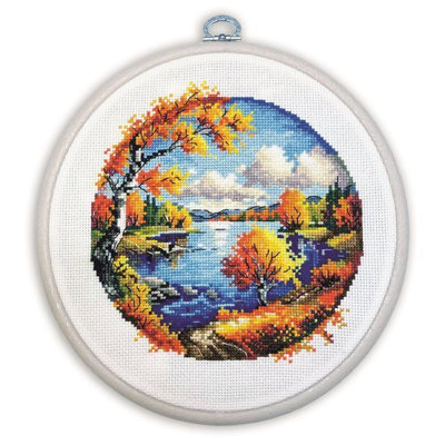 Autumn Counted Cross Stitch Kit by Alisena 1293A