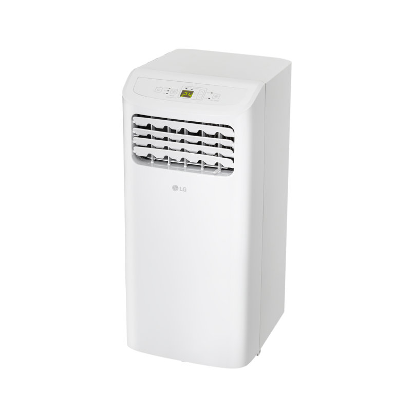 White 5000 BTU Portable Air Conditioner with Remote