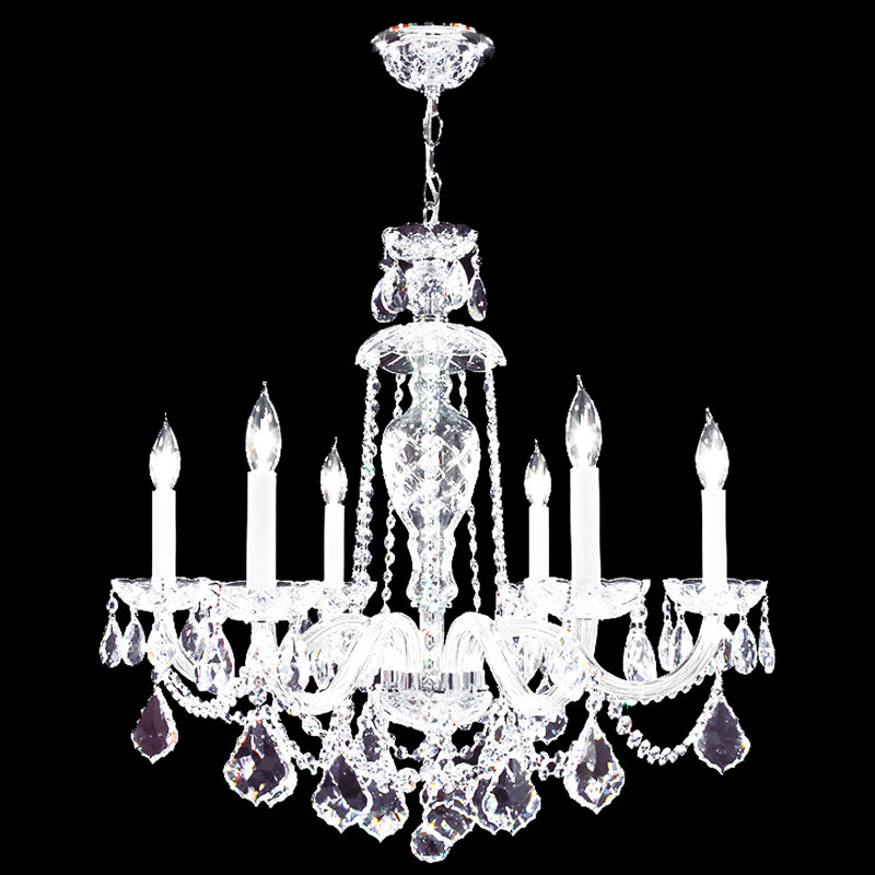 Palace Ice 6 - Light Chandelier, Swarovski Strass