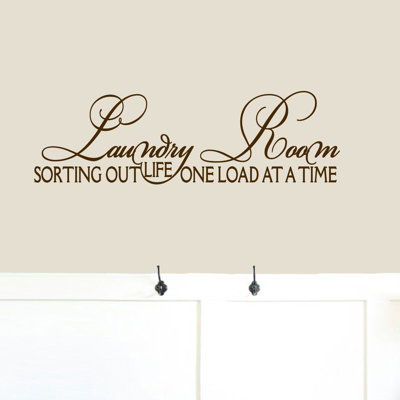 Text & Numbers Non-Wall Damaging Wall Decal