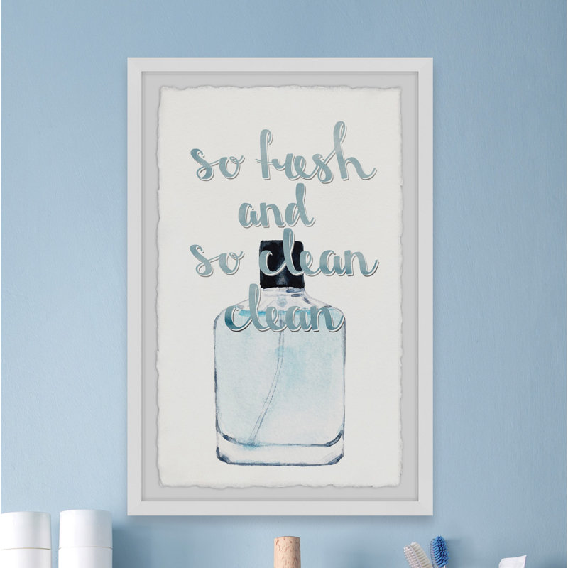 Perfume Fresh - Single Picture Frame Print, 91cm H x 61cm W x 3.81cm D