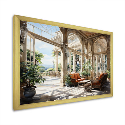 «Country Club Elegant Retreat I», reproduction sur toile