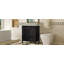 Ensemble de meuble-lavabo 30 po avec lavabo, armoire de salle de bain multifonctionnelle avec portes et tiroir, structure solide et panneau de fibres à densité moyenne-2004605882