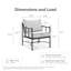 Fauteuil de terrasse pour l'extérieur perti