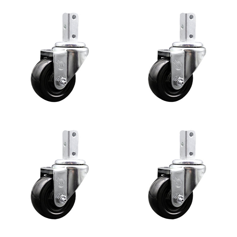 Hard Rubber Casters