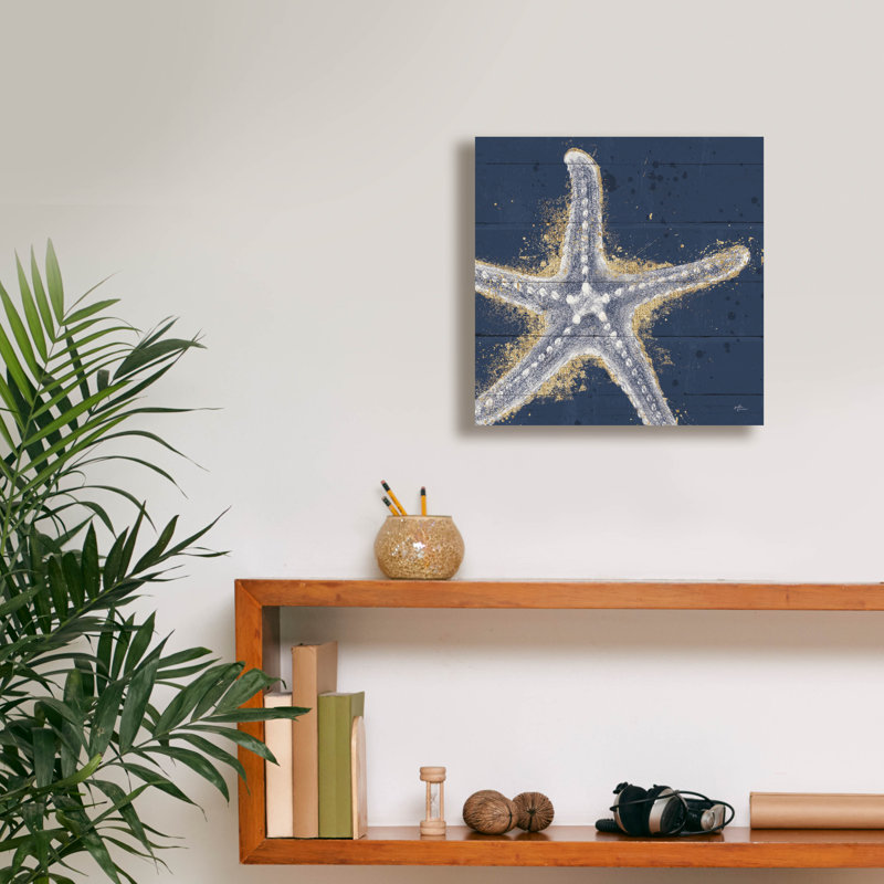 Art mural sur toile Epic Graffiti «Calm Seas 11 No Words» par Janelle Penner, H 12 po x l 12 po x P 0,75 po