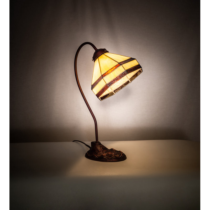 Rustic Lodge Desk Table Lamp