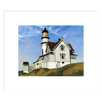 Captain Upton's House by Edward Hopper -Framed Giclee Print