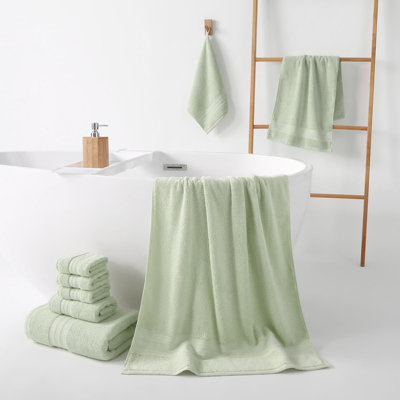 8-Piece quick drying towels set