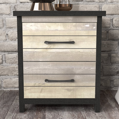 Allysyn 2 Drawer Nightstand