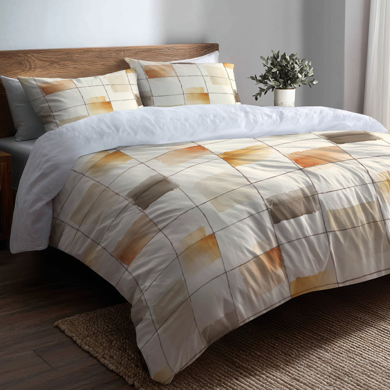 Ensemble de housse de couette et de coussins Modern, Housse de couette très grand et 2 très grandes t