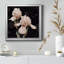 Iris Elegante - peinture sur toile encadrée-551371086-551371085
