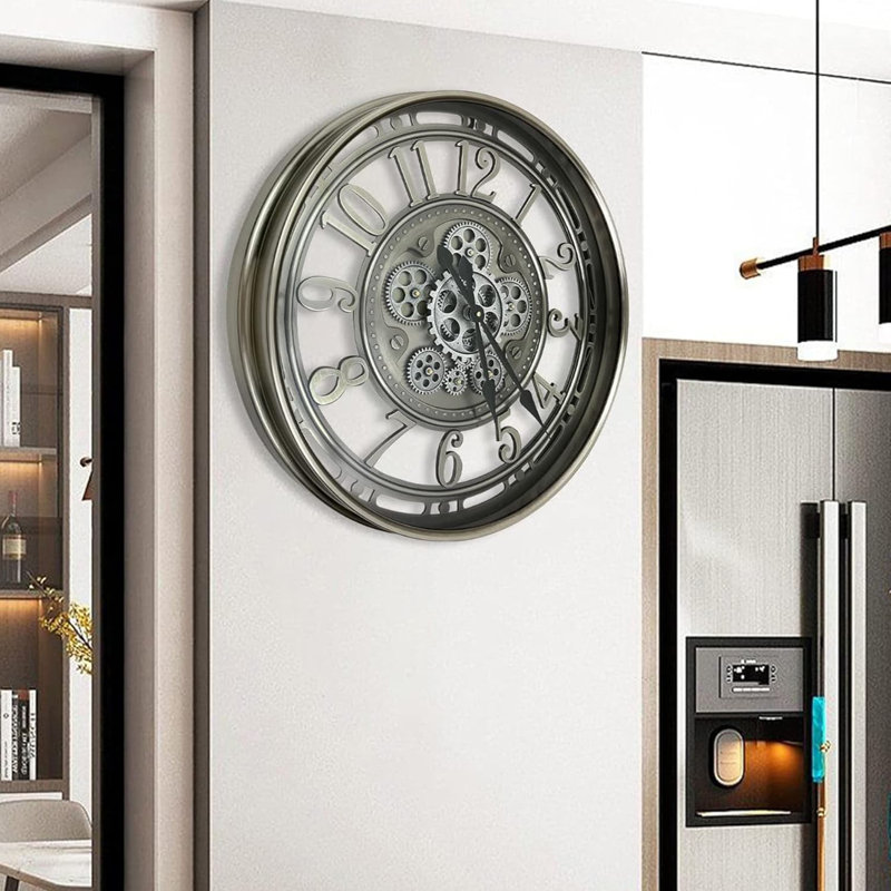 Tulane Metal Wall Clock