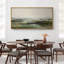 «Green Wetland», art mural abstrait paysage, impression numérique sur toile giclée sur toile-111653633-111653631
